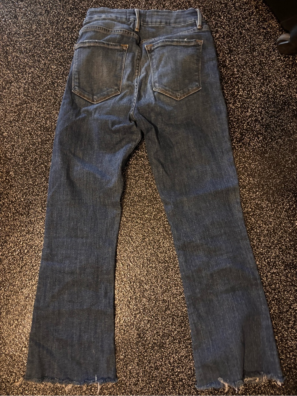Frame Denim Women's Bootcut Jeans in Dark Blue